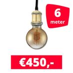 *TIP* LED Railverlichting Horeca Craft Alu 6 spots + 6M, Ophalen of Verzenden