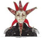 Venetiaans masker rood Barozzi, Hobby en Vrije tijd, Ophalen of Verzenden, Nieuw