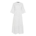 Marc Aurel • lange witte kanten jurk • 36, Kleding | Dames, Marc Aurel, Verzenden, Wit, Nieuw