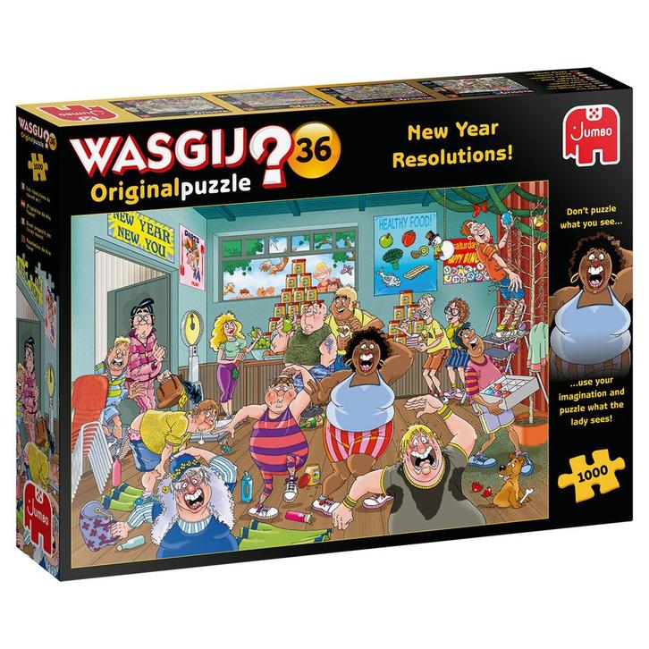 Jumbo puzzel Wasgij Original 36 - G van €18,99 voor €15,20, Hobby en Vrije tijd, Denksport en Puzzels, Ophalen of Verzenden