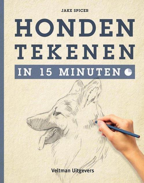 Boek Honden tekenen in 15 minuten 9789048311101, Boeken, Kunst en Cultuur | Fotografie en Design, Zo goed als nieuw, Verzenden