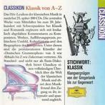 cd - Various - Stichwort: Klassik, Verzenden, Zo goed als nieuw