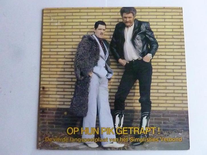 Het Simplisties Verbond - Op hun pik getrapt(LP), Cd's en Dvd's, Vinyl | Nederlandstalig, Zo goed als nieuw, Verzenden