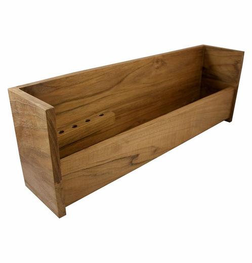 Teak Navigatie Opbergrek, Watersport en Boten, Accessoires en Onderhoud, Nieuw, Ophalen of Verzenden