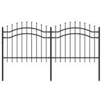 Stalen Tuinhek 140cm | Tweedekansje | Veilig & Goedkoop, Tuin en Terras, Ophalen of Verzenden, Nieuw, IJzer, Tuinhek