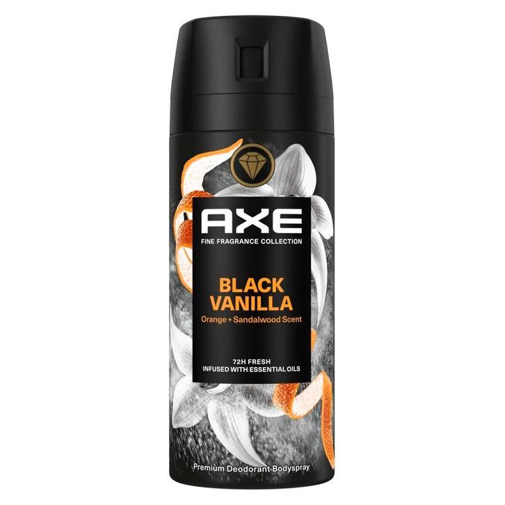 Axe Fine Fragrance Collection Black Vanilla Deodorant, Sieraden, Tassen en Uiterlijk, Uiterlijk | Lichaamsverzorging, Deodorant of Bodyspray
