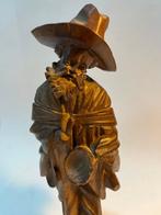 sculptuur, Peregrino - 32 cm - Walnoot