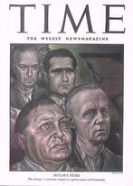 Cover Time Magazine1945 met de heren van hitler, Verzamelen, Militaria | Tweede Wereldoorlog, Verzenden, Foto of Poster