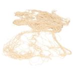 Decoratie vissersnet/visnet beige 200 x 400 cm - Maritiem .., Verzenden, Nieuw