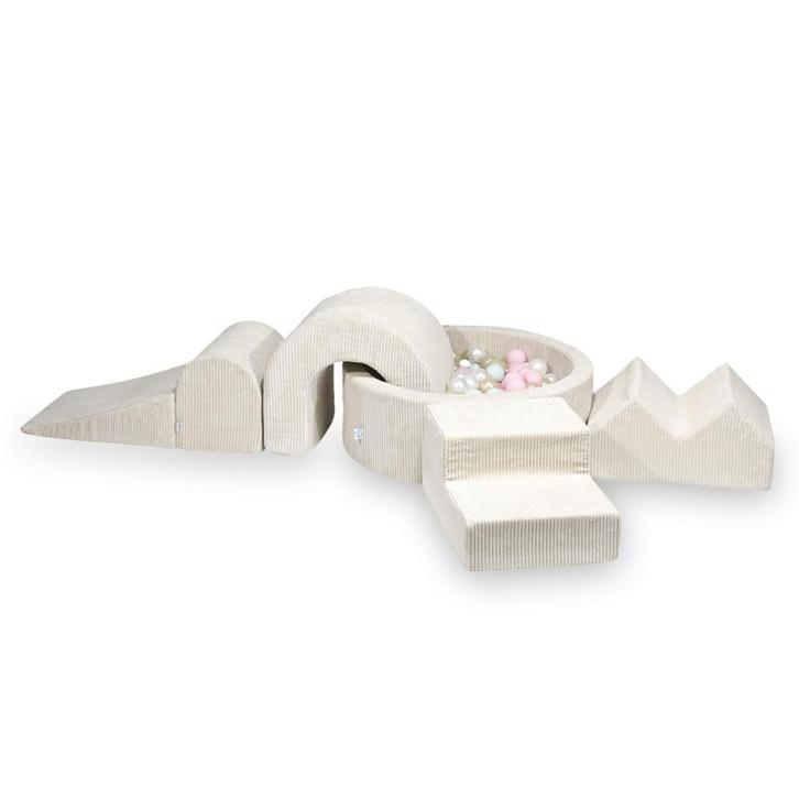 XL speelset met ballenbak en 5 zachte foamblokken van cor..., Kinderen en Baby's, Speelgoed | Educatief en Creatief, Nieuw, Ophalen of Verzenden