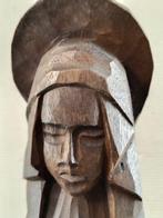 Madonna biddend (2) - Art Deco - Hout, Kleuren - 1930-1940 -