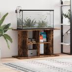 vidaXL Aquariumstandaard 100x40x60 cm bewerkt hout gerookt, Verzenden, Nieuw