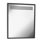 Spiegel BWS Arya 75x68 cm Mat Zwart, Ophalen of Verzenden, Nieuw, Bad