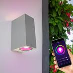 Smart LED Buiten Wandlamp San Francisco Zilver IP44 Hue, Huis en Inrichting, Nieuw, Ophalen of Verzenden