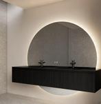 Badkamerspiegel Gliss Design Lios Rond 120 cm Met LED-Verlic, Huis en Inrichting, Badkamer | Badkamermeubels, Ophalen of Verzenden
