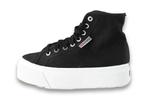 Superga Hoge sneakers in maat 37 Zwart | 10% extra korting, Verzenden, Zwart, Superga, Sneakers of Gympen