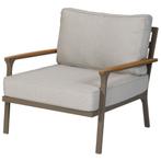 Orlando - Fauteuil - Aluminium - Teak - Exotan, Nieuw, Verzenden