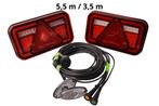 Aspock Multiled 4  LED verlichtingsset 13 polig - inclusief, Auto diversen, Aanhangwagen-onderdelen, Ophalen of Verzenden, Nieuw