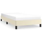 Bedframe 80x200 Creme - Retourdeal - Comfortabel & Goedkoop, Eenpersoons, Nieuw, Ophalen of Verzenden, 80 cm