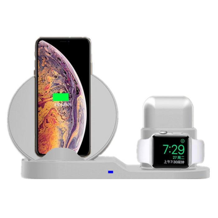 3 in 1 Draadloze Oplader voor Apple iPhone / iWatch /, Telecommunicatie, Mobiele telefoons | Telefoon-opladers, Nieuw, Verzenden