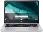 Acer - Chromebook 314 Cb314-3h-c79z - 14 inch - Zilver, Computers en Software, Qwerty, Verzenden, Minder dan 2 Ghz, Nieuw