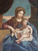 Italian School (XVIII) - Vierge à lEnfant, Antiek en Kunst, Kunst | Schilderijen | Klassiek