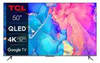 TCL 50C635 - 50 Inch 4K Ultra HD LED Google Android TV, LED, Zo goed als nieuw, 100 cm of meer, 4k (UHD)