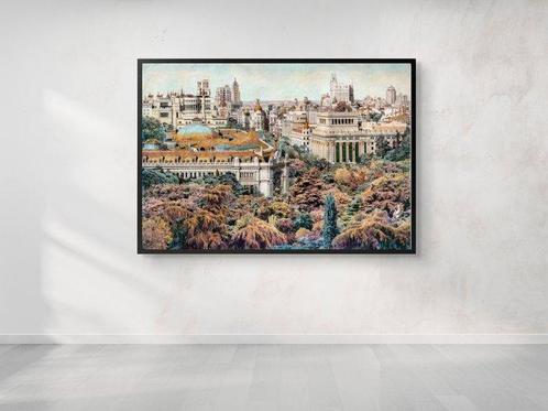 Carlos Arriaga - Gran Veduta de Madrid, Antiek en Kunst, Kunst | Designobjecten