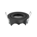 Mini Inbouwspot | PAROS | MR11 | Ø48mm | IP20 | Zwart, Ophalen of Verzenden, Nieuw, Plafondspot of Wandspot, Led