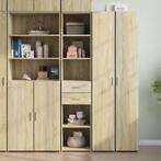 vidaXL buffetkast 40x42,5x185 cm bewerkt hout sonoma, Minder dan 50 cm, Verzenden, Nieuw, Minder dan 100 cm