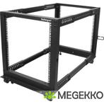 StarTech.com 12U open-frame serverrack met 4 stijlen met, Computers en Software, Computerbehuizingen, Verzenden, Nieuw