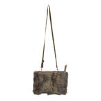crossbody tas konijn grijs *, Verzenden, Nieuw