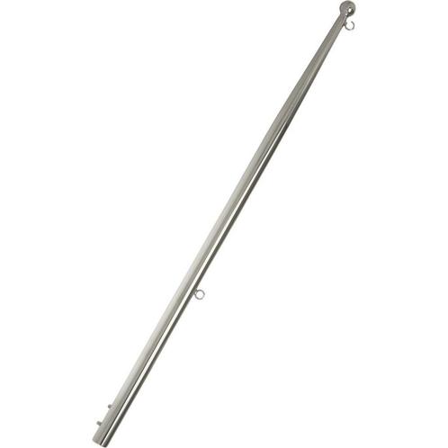 Vlaggenstok Rvs 120cm met Snap-Lock, Watersport en Boten, Bootonderdelen, Ophalen of Verzenden