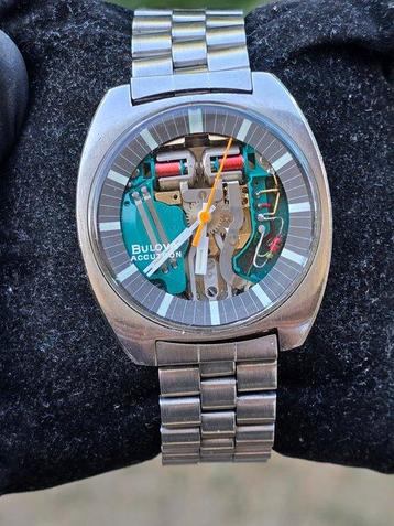 Bulova - Acutron Spaceview T Tuning Fork 214 37mm - Zonder beschikbaar voor biedingen
