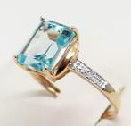 Zonder Minimumprijs - Ring - 14 karaat Geel goud Topaas -, Sieraden, Tassen en Uiterlijk, Ringen, Nieuw