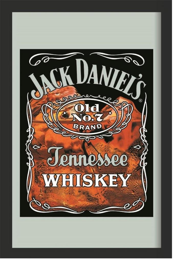 Jack Daniels Tennessee whiskey  old no. 7 spiegel, Verzamelen, Merken en Reclamevoorwerpen, Nieuw, Ophalen of Verzenden