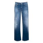 Cambio • blauwe Paris straight ancle destroyed jeans • 34, Cambio, Verzenden, Nieuw, Blauw