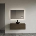 Onderkast Gliss Design Joa Charcoal 90 CM Incl. Topplaat, Ophalen of Verzenden, Nieuw, Bad