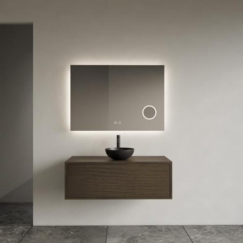 Onderkast Gliss Design Joa Charcoal 90 CM Incl. Topplaat, Doe-het-zelf en Verbouw, Sanitair, Bad, Nieuw, Ophalen of Verzenden