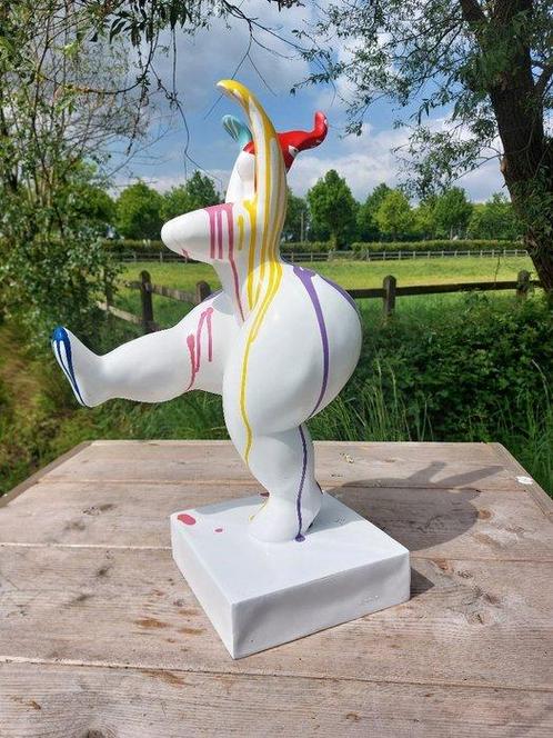 Beeld, abstract beeld (handmade) - 50 cm - polyresin, Antiek en Kunst, Curiosa en Brocante