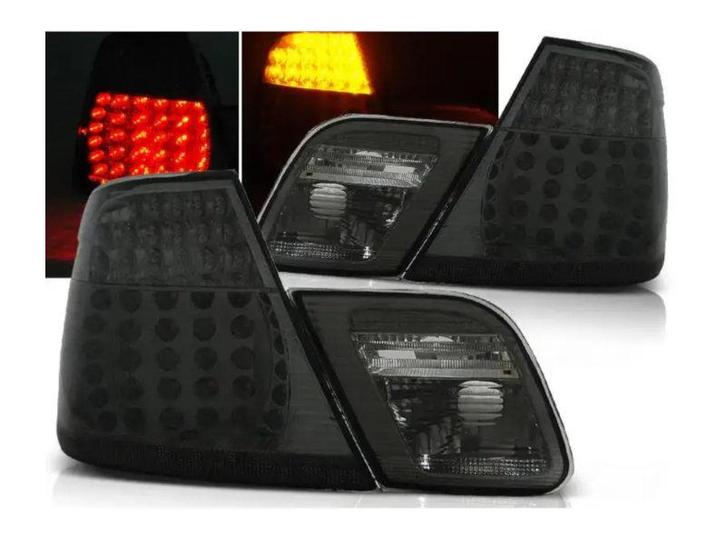LED achterlichten Smoke geschikt voor BMW E46 Coupe, Auto-onderdelen, Verlichting, Nieuw, BMW, Verzenden