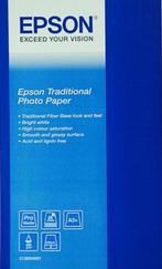 Epson S045052 Traditional Photo Silk A2 330G 25 vel OUTLET, Gebruikt, Verzenden, Overige Merken