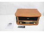 Classic Phono Retro Platenspeler - Bluetooth - Auto-stop -, Verzenden, Zo goed als nieuw