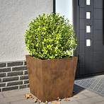 vidaXL Plantenbak 50x50x50 cm weervast staal, Verzenden, Nieuw, Metaal
