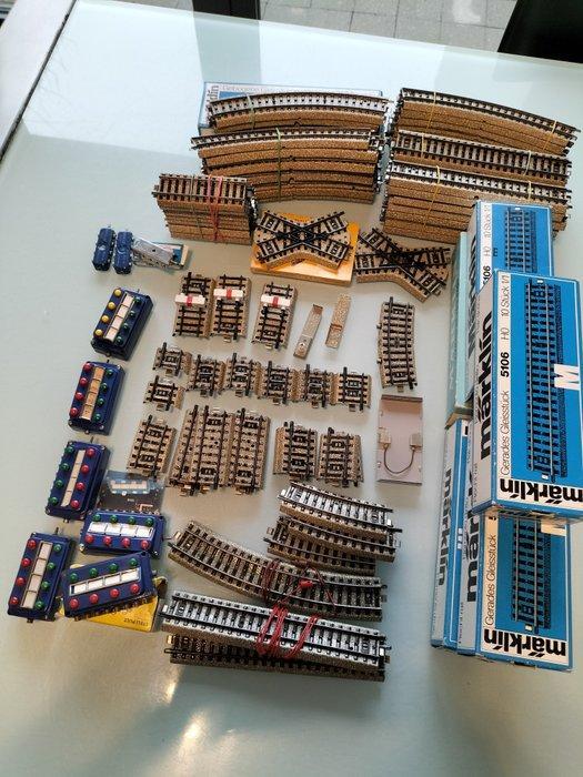 Märklin H0 - 5106 - Modeltreinsporen (139) - Bevat diverse, Hobby en Vrije tijd, Modeltreinen | H0