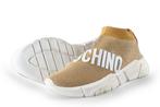 Love Moschino Instappers in maat 37 Beige | 10% extra, Love Moschino, Verzenden, Zo goed als nieuw, Instappers