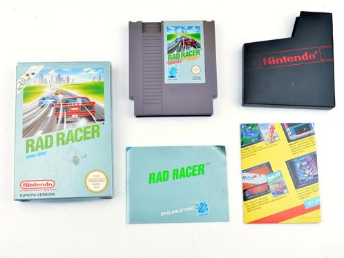 Rad Racer (German) [Nintendo NES], Spelcomputers en Games, Games | Nintendo NES, Zo goed als nieuw, Ophalen of Verzenden