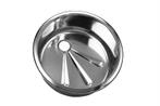 Ronde RVS Spoelbakken | 3 Formaten | Inbouw HorecaTraders, Verzenden, Nieuw in verpakking