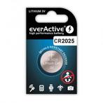 CR2025 everActive 165mAh 3V knoopcel batterij 1 Stuk, Audio, Tv en Foto, Accu's en Batterijen, Verzenden, Nieuw