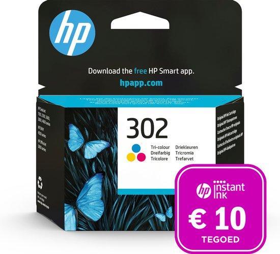 HP 302 - Inktcartridge - Origineel - Kleur + Instant Ink, Computers en Software, Printers, Verzenden